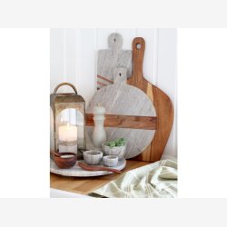 Chic Antique - Kvrn til salt/peber H:20cm. Latte