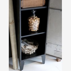 Chic Antique - Kurv Fil De Fer H: 11,5 : 27 cm. Antik Messing Look