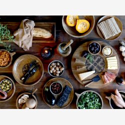 Chic Antique - Tours Skl tr m/hndtag H: 5 : 17 cm.