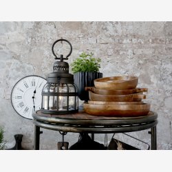 Chic Antique - Tours Skl tr m/hndtag H: 5 : 20 cm.