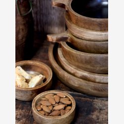 Chic Antique - Tours Skl i tr m/udskring H: 5 : 25 cm.