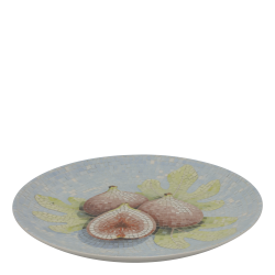 Chic Antique - Fad i mosaik m. figner Himmelbl�/lyser�d H2,8/�26,5 cm.