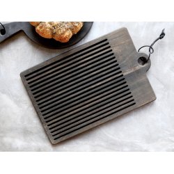 Chic Antique - Skrebrt m/riller 39x25 cm.