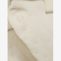 Minymo - Skridsikre rib-sokker 2-pak Off White