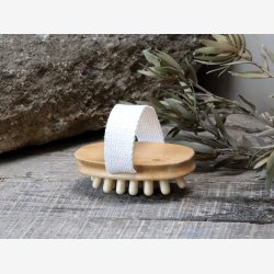 Chic Antique - ternel Massagebrste Bomuld, Bambus, PP H: 3,5 L: 10 B: 5,5 cm.