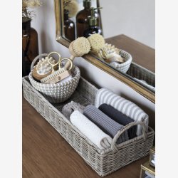 Chic Antique - ternel Massagebrste Bomuld, Bambus, PP H: 3,5 L: 10 B: 5,5 cm.