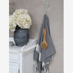 Chic Antique - ternel Badebrste Bomuld, Bambus, Naturhr H: 4 L: 28 B: 7 cm.