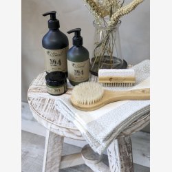 Chic Antique - ternel Badebrste Bomuld, Bambus, Naturhr H: 4 L: 28 B: 7 cm.