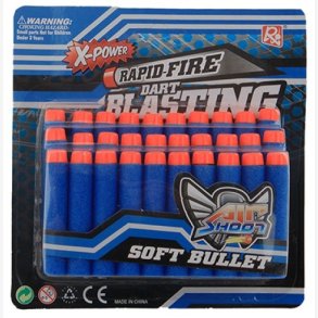 Soft pistol skumpile pk. m/30 stk. 