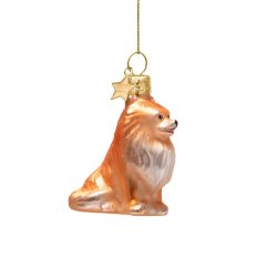Vondels - Glaskugle Pomeranian 6 cm