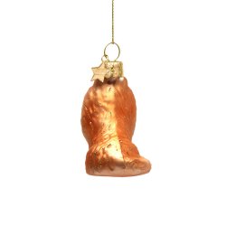 Vondels - Glaskugle Pomeranian 6 cm