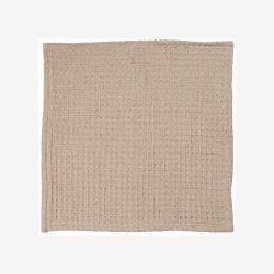 Ib Laursen - Klud Liseleje m/vaffelmnster beige 3-pak B:32/L:32 