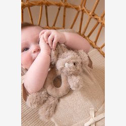 J-Line - Kanin rangle - Hvid eller Beige H: 15 cm. - Leveres assorteret