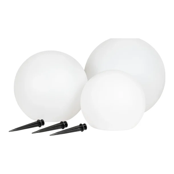 House Nordic - Lifton LED solcelle lampe, 3 stk.