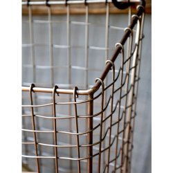 Chic Antique - Fil de fer Kurv til vg H33/L28/B16cm 