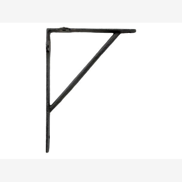 Chic Antique - Hyldekngt Jern Antik Sort H: 19,5 L: 4,8 B: 27 cm.