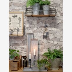 Chic Antique - Aflangt Fad Jern m/zinkbelgning - Flere Strrelser