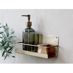 Nordic - Hylde messing look H11 L24 B8,5cm.