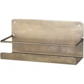 Nordic - Hylde messing look H11 L24 B8,5cm.