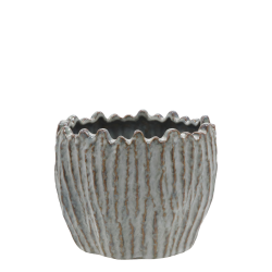 Chic Antique - Gaston Urtepotteskjuler m/mnster Opal H: 12 : 15 cm.