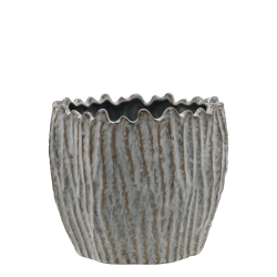 Chic Antique - Gaston Urtepotteskjuler m/mnster Opal H: 15 : 18 cm.