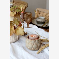 Chic Antique - Gaston Urtepotteskjuler m/blade Latte H: 10 : 13 cm. 