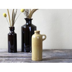 Chic Antique - Stentjsflaske Antique Amber H 14 cm