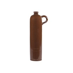 Chic Antique - Fransk Flaske H 31  7,5 cm, antique mocca