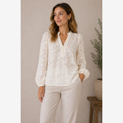 Ofelia - Ida Bluse Hvid