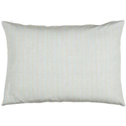 Ib Laursen - Pudebetrk lysebl m/tynde beige striber B50xL70cm