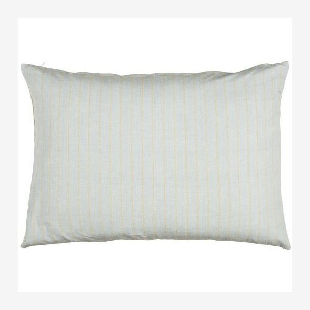 Ib Laursen - Pudebetrk lysebl m/tynde beige striber B50xL70cm