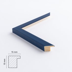 By ADJ - Trramme i massivt eg 21x29,7cm (A4), Mat Mrkebl