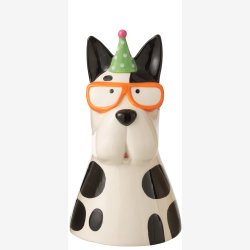 J-Line - Vase i hundeform Keramik 3 varianter 28,5x15cm