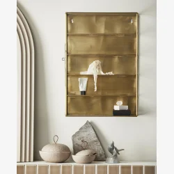 NORDAL - Bonbonniere Sandfarvet Keramik H: 7 �: 15 cm. 