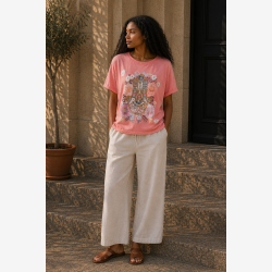 Marta Du Ch�teau - MdcJessia T-Shirt - Koralr�d