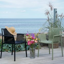 House Nordic - Tulsa havestol, sort