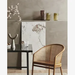 NORDAL - Vase Glas Gr�n H: 19,5 �: 12 cm.  