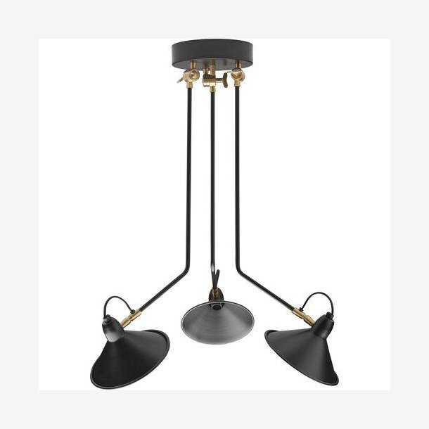 PR HOME - Melbourne 3-Arm Loftlampe, 80cm.