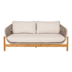 House Nordic - Terracina Loungesofa, akacie, beige, inkl. hynde