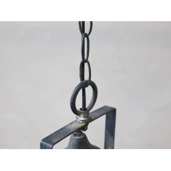 Chic Antique - Factory Lampe H40/32cm. antik sort