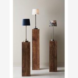 PR HOME - Liam lampefod, slv, 46 cm