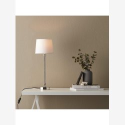 PR HOME - Liam lampefod, slv, 46 cm