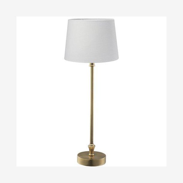 PR HOME - Liam Bordlampe, m. Hvid Skrm, 59cm.