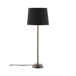 PR HOME - Kent Bordlampe, m. Sort Skrm, 59cm.