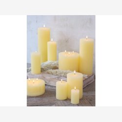 Macon Bloklys rustik 40 t - H10/7 cm Lysegul