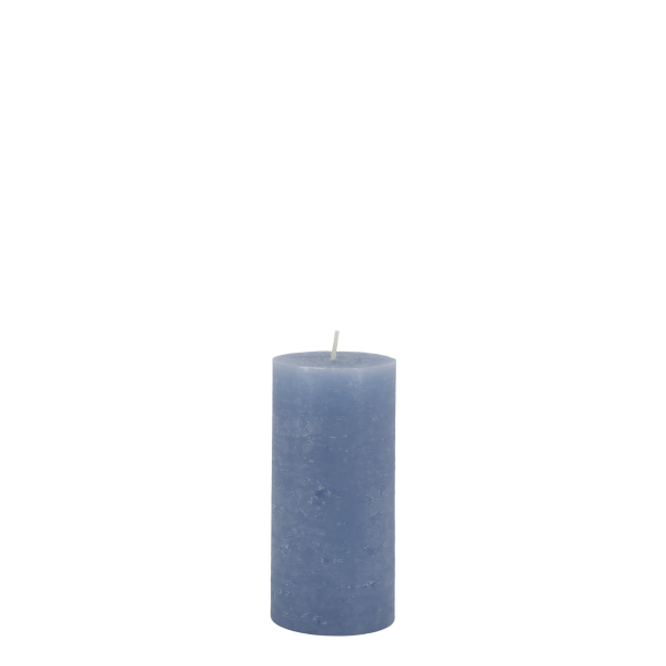 Chic Antique - Macon Bloklys rustik 60 t H: 15 �: 7 cm. sky blue