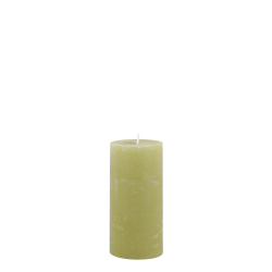 Chic Antique - Macon Bloklys Rustik 60 t H: 15 �: 7 cm. Mos Gr�n