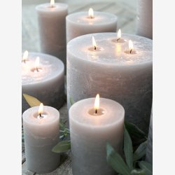 Chic Antique - Macon rustik Bloklys 80 t - H20 7 cm. Fransk gr