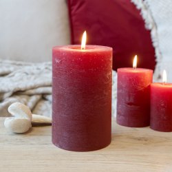 Chic Antique - Macon Rustik Bloklys 90 t - H: 15 : 10 cm. Bordeaux Rd