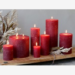 Chic Antique - Macon Bloklys Rustik 150t H: 25 : 10 cm. Bordeaux Rd